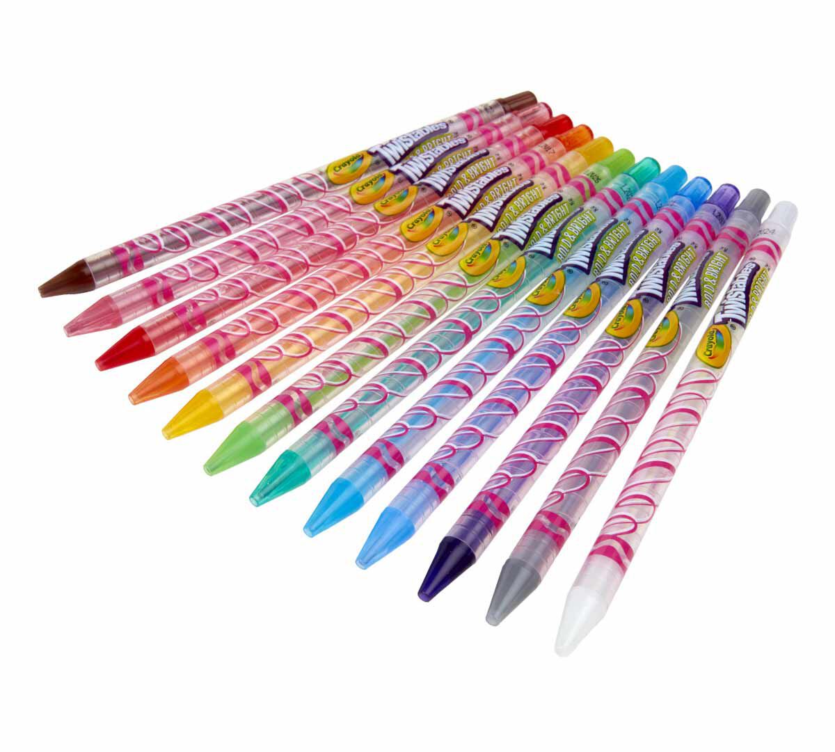Crayola Bold & Bright Twistable Colored Pencils 12 count - Image 6