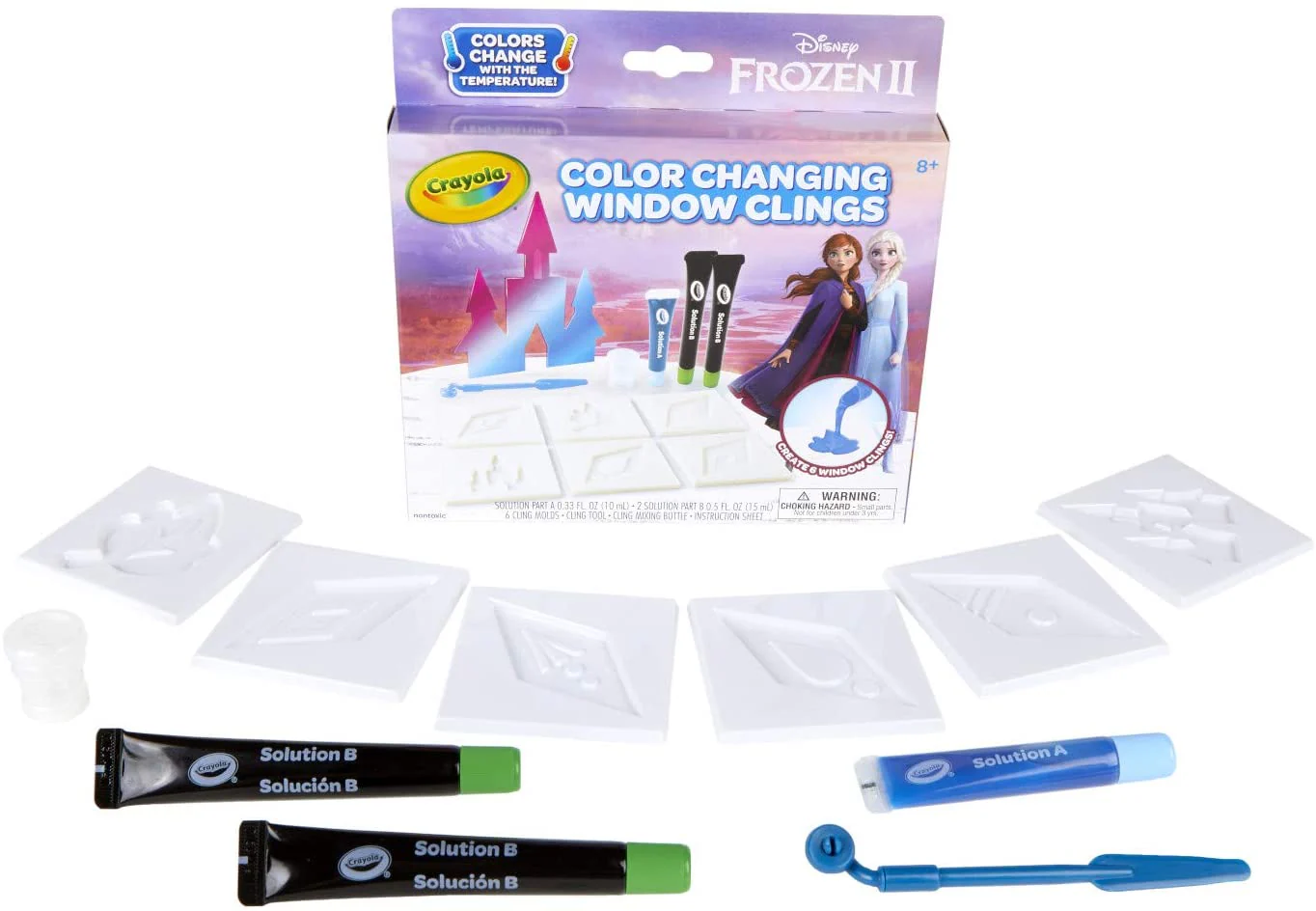 Crayola Color Changing Window Clings Frozen 2 23-2102