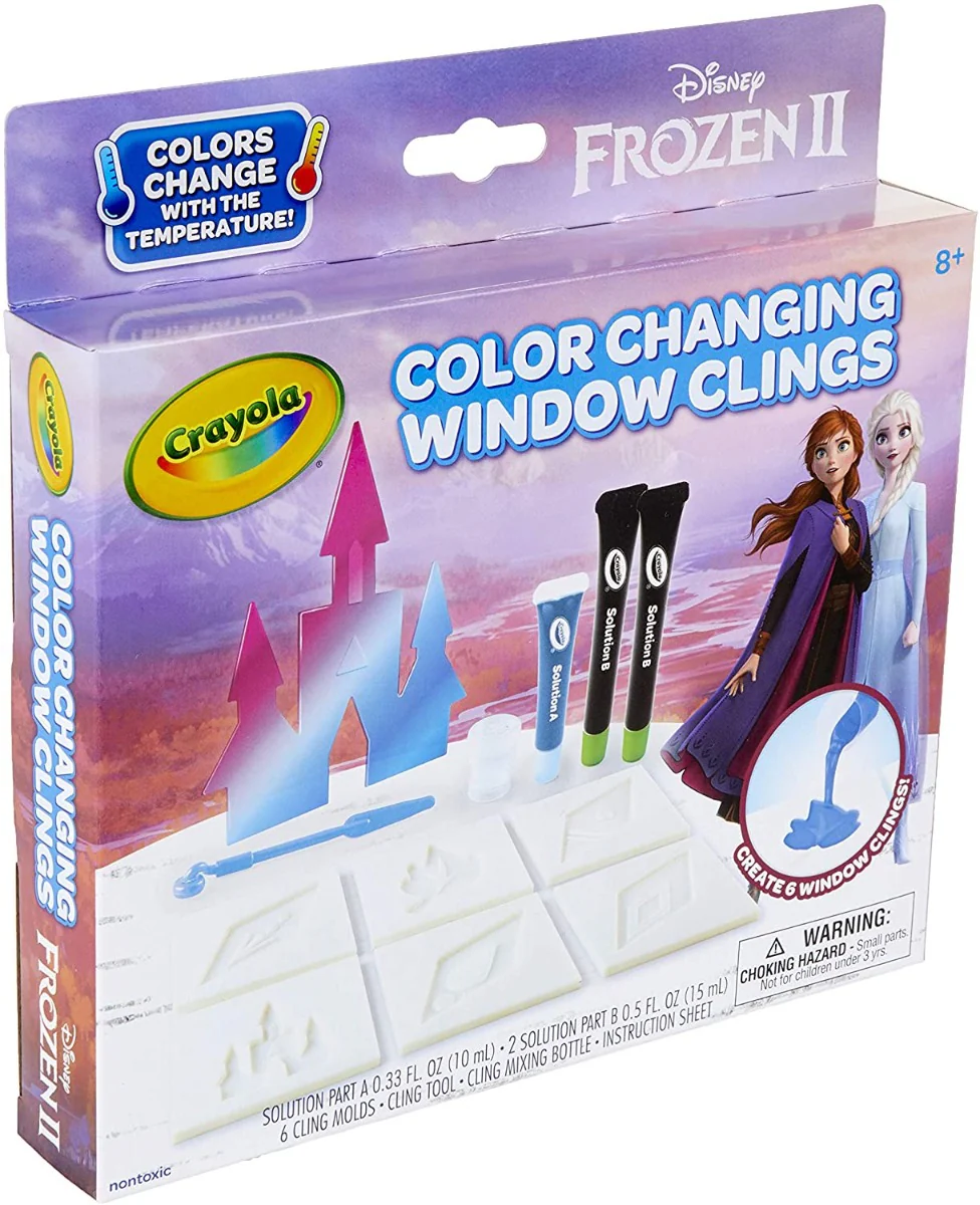 Crayola Color Changing Window Clings Frozen 2 23-2102 - Image 3