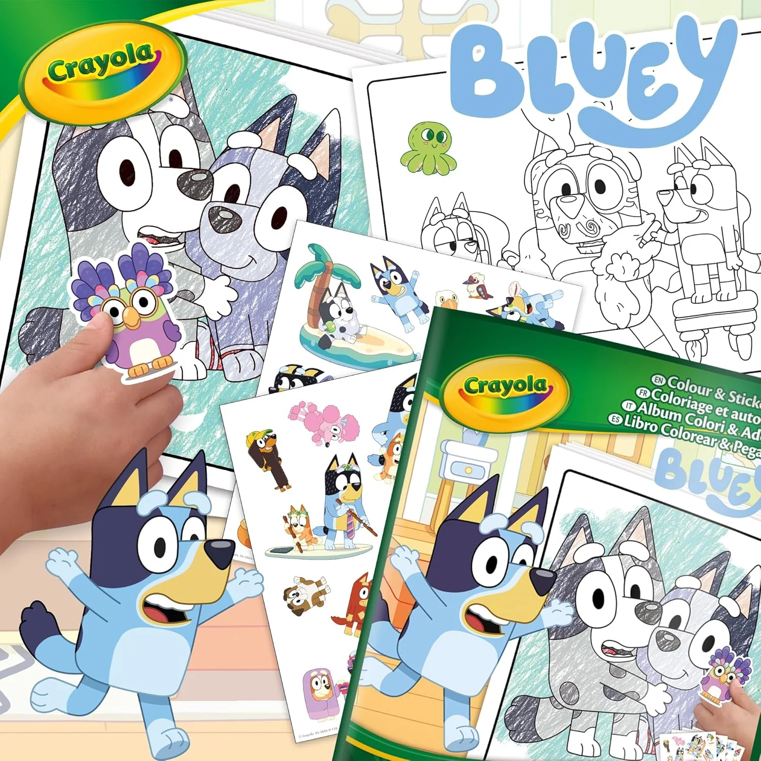 Crayola Color & Sticker - Bluey - Image 2
