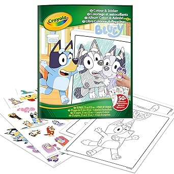 Crayola Color & Sticker - Bluey - Image 8