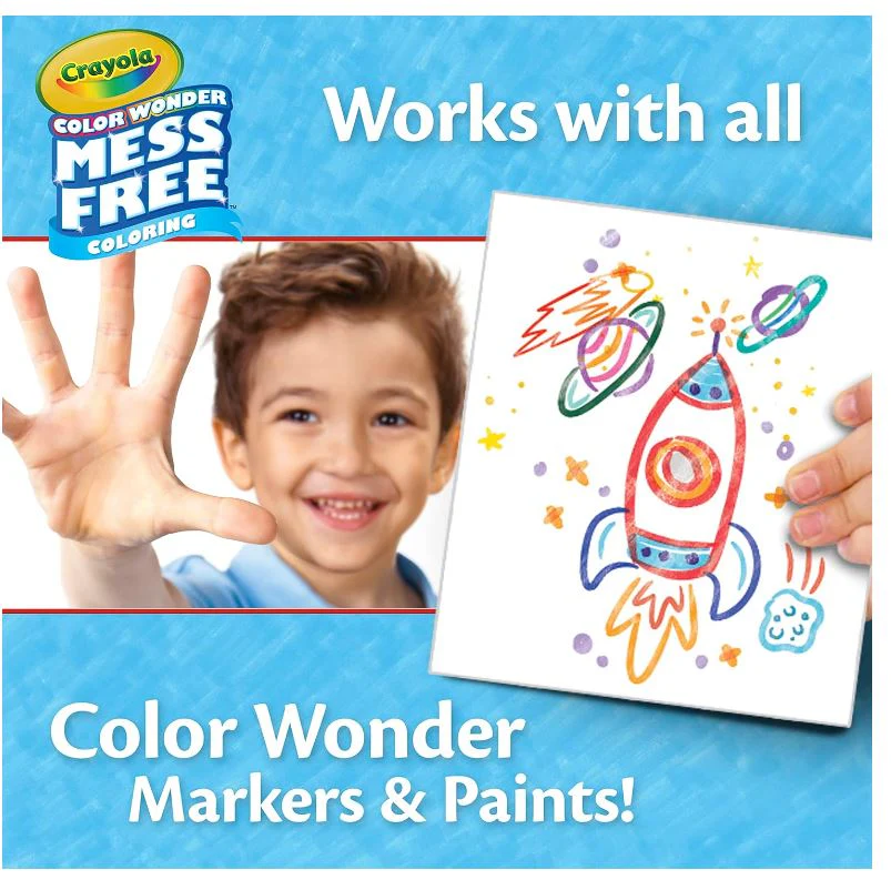 Crayola Color Wonder 50 Blank Coloring Pages - Image 3