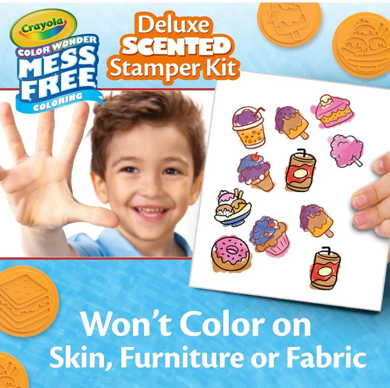 Crayola Color Wonder Deluxe Scented Stamper Kit - Image 4