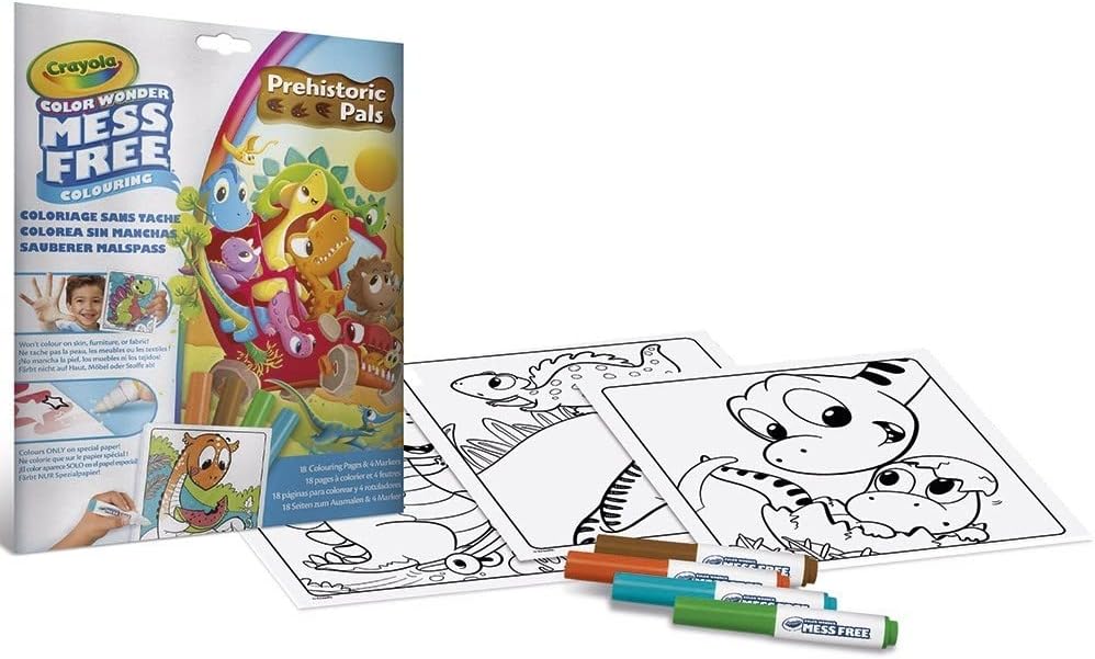 Crayola Color Wonder Coloring Set Prehistoric Pals - Image 2