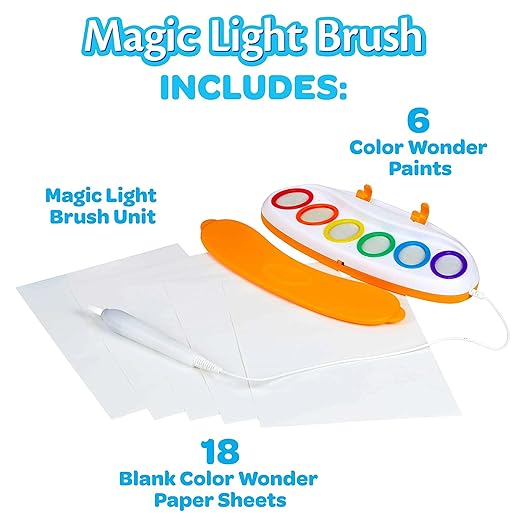 Crayola Color Wonder Magic Light Up Brush CY75-7131 - Image 3
