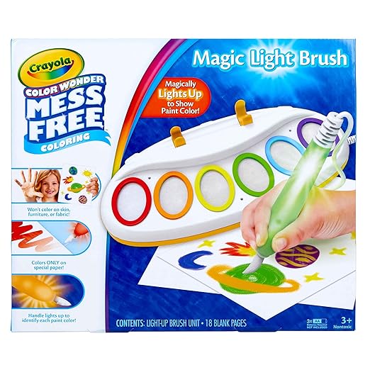 Crayola Color Wonder Magic Light Up Brush CY75-7131 - Image 6