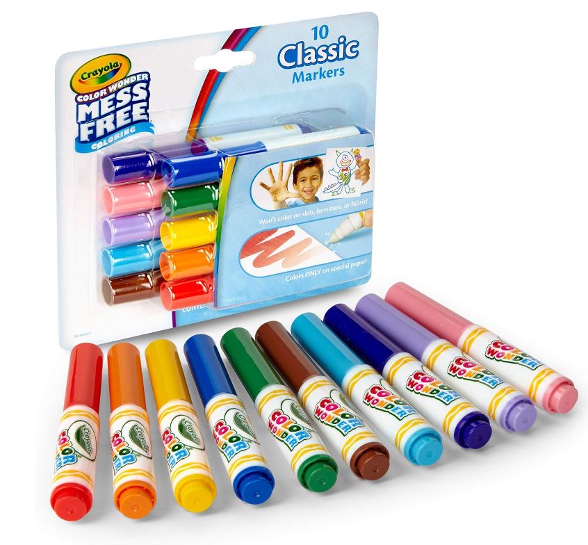 Crayola Color Wonder Markers - 10 Classic Colors