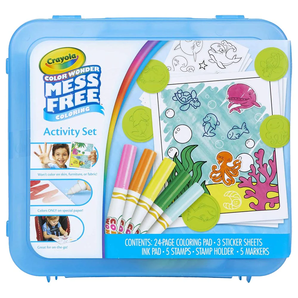 Crayola Color Wonder Mess-Free Activity Set 38pcs 75-2349