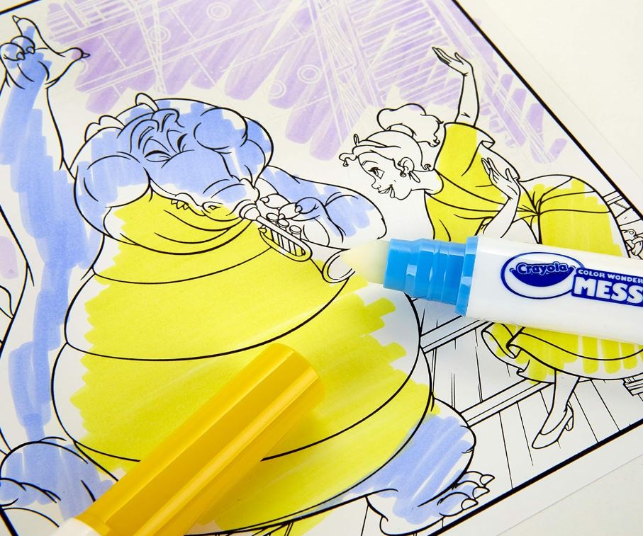 Crayola Color Wonder Mess Free Princess Coloring and Activity Pad - Image 5