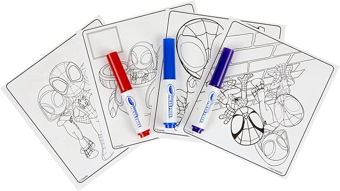 Crayola Spidey And Friends Color Wonder Activity Pad - Image 3