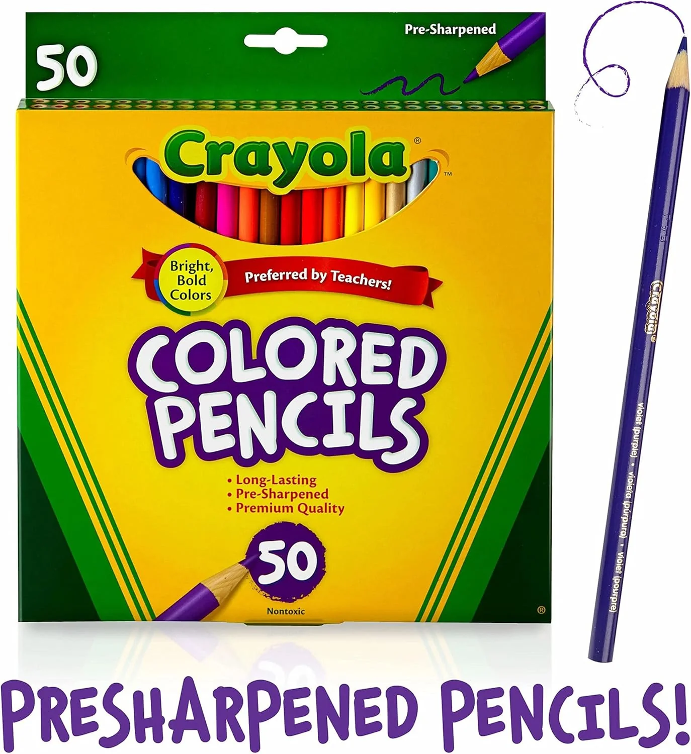Crayola Colored Pencils 50ct CY68-4050