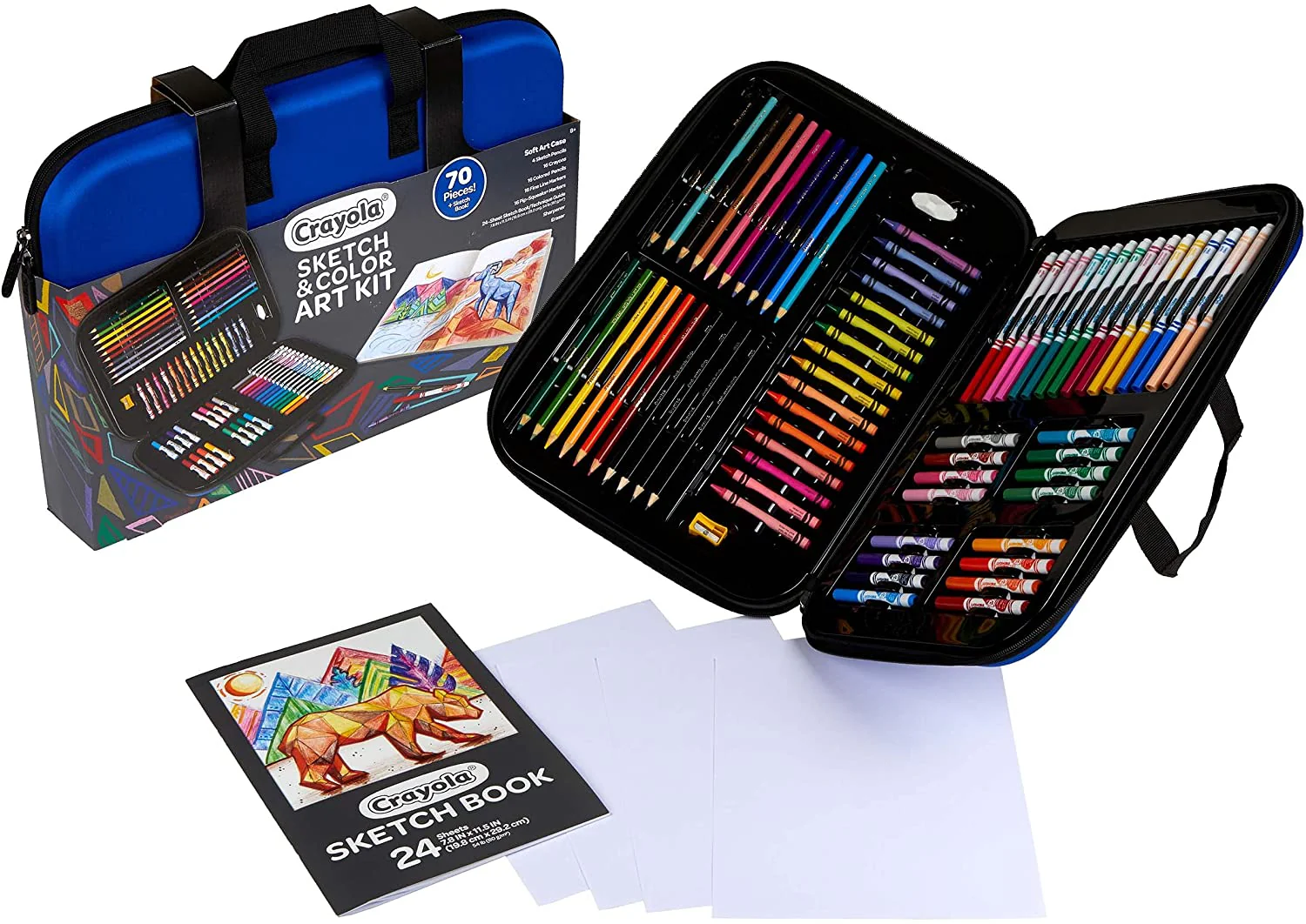 Crayola Coloring and Sketching Set 04-1050 - Image 8