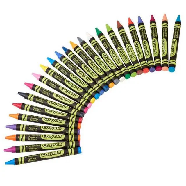 Crayola Colors Of The World 24ct Crayola Construction CY52-3463Paper Crayons - Image 3