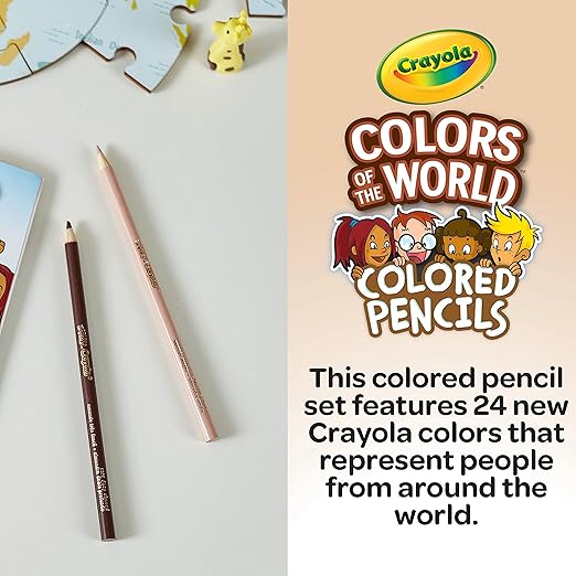 Crayola Colors Of The World 24ct Pencils CY68-4607 - Image 5