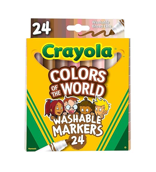 Crayola Colors Of The World 24ct Washable Fine Line Markers CY58-7810 - Image 2