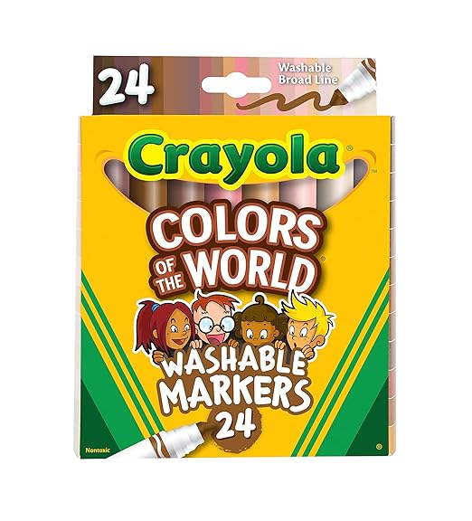 Crayola Colors Of The World 24ct Washable Fine Line Markers CY58-7810 - Image 4