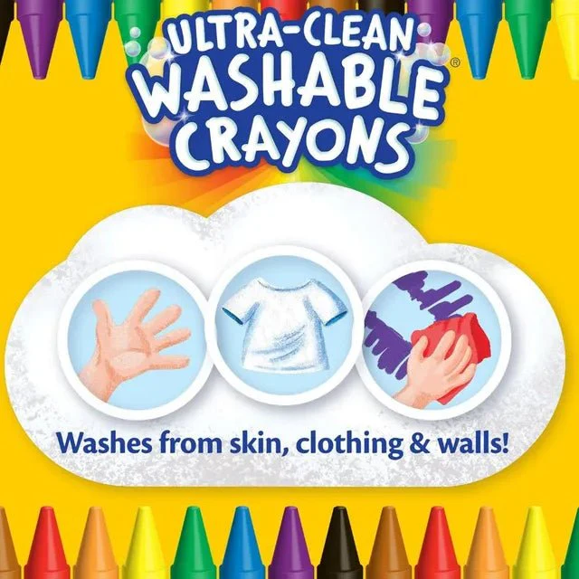 Crayola Colors Of The World 64ct Ultra-Clean Washable Crayons CY52-3287 - Image 6