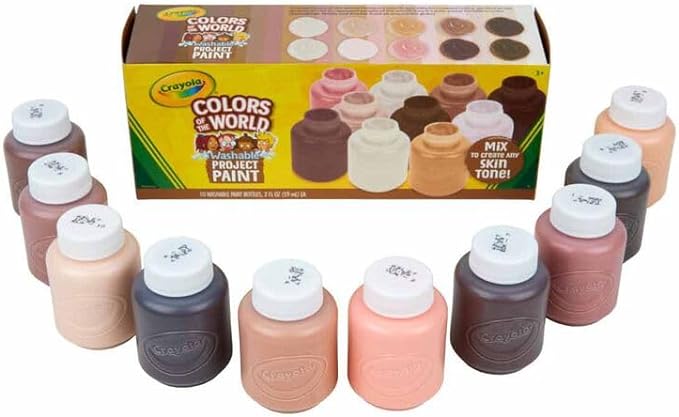 Crayola Colors of the World Project Paint 10ct CY54-2315 - Image 4