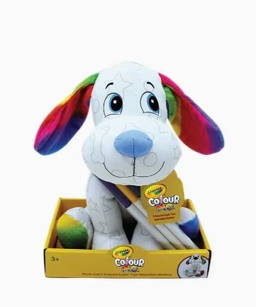 Crayola Colour Me Plush Puppy