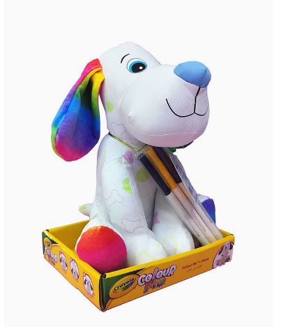 Crayola Colour Me Plush Puppy - Image 2