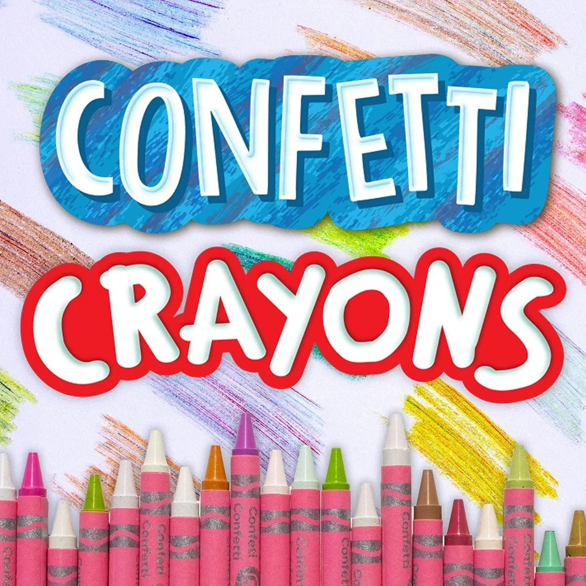 Crayola Confetti Crayons 24ct 52-3407 - Image 4