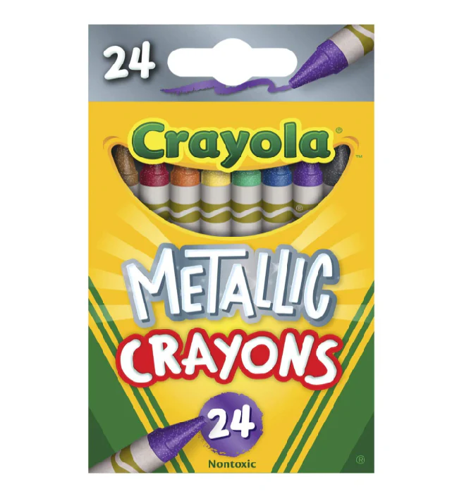 Crayola Crayons Metallic 24 Pkg 52-8815 - Image 5