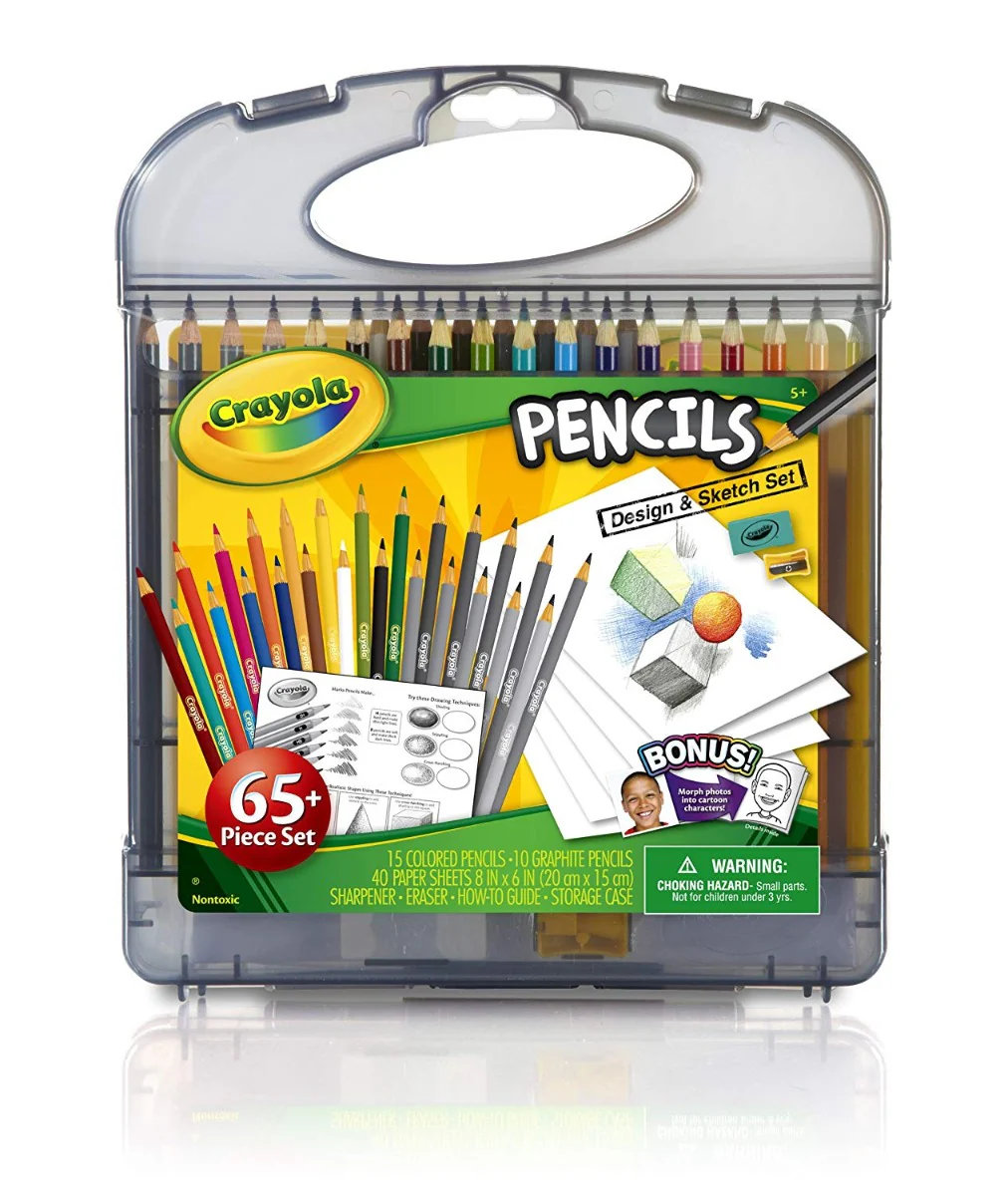 Crayola Design And Sketch Set 65 Pieces CY04-8602