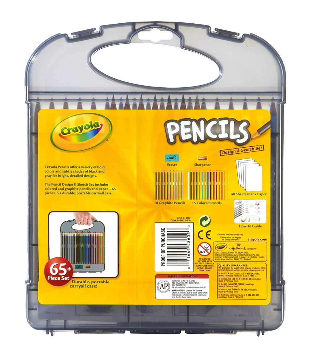 Crayola Design And Sketch Set 65 Pieces CY04-8602 - Image 2