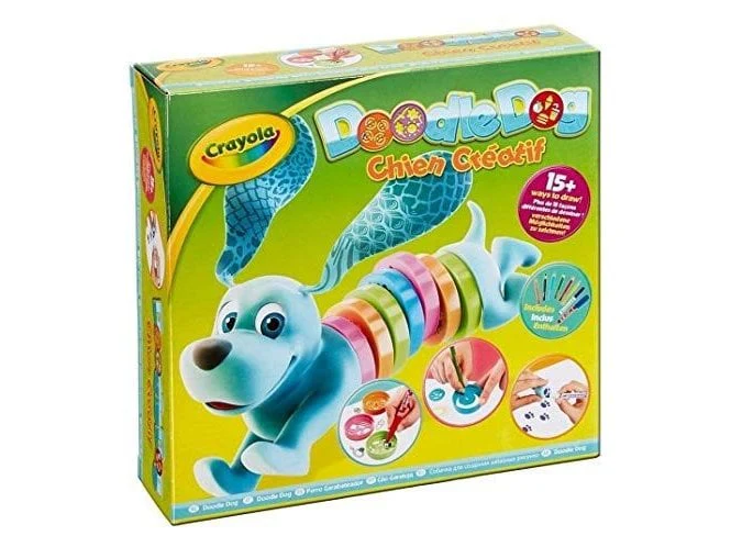 Crayola Doodle Dog Stencil Set with 15 Activities CY930213 - Image 2
