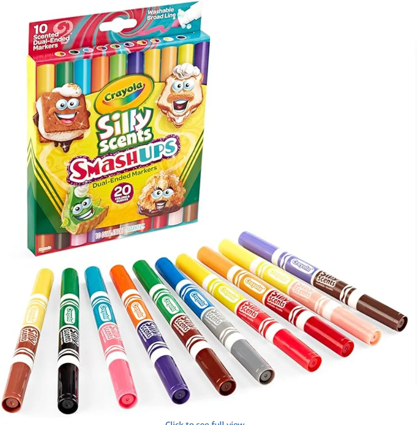 Crayola Dual-Ended Silly Scented Washable Markers 10ct CY58-8342