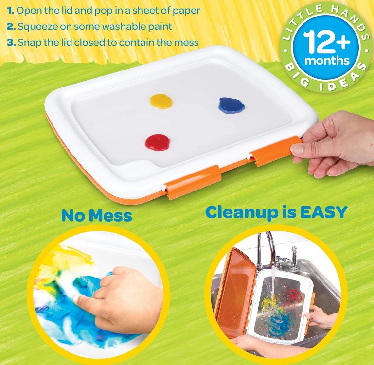 Crayola Easy-Clean Fingerpaint Set - Image 3