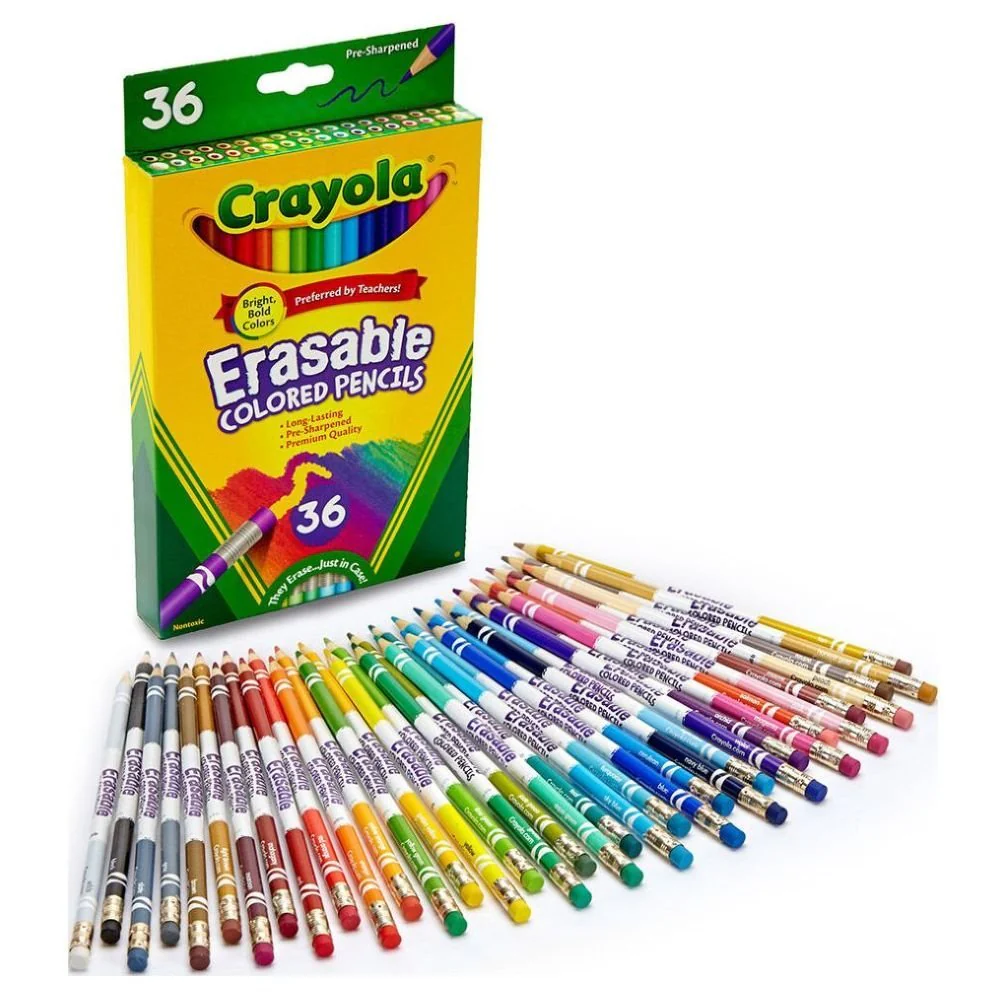 Crayola Erasable Colored Pencils 36 count CY68-1036 - Image 2