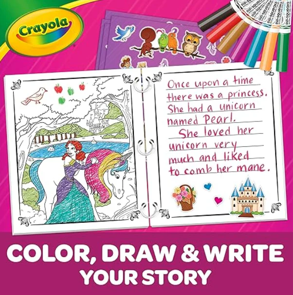 Crayola Fairytale Create Your Own Storybook CY04-2750 - Image 2