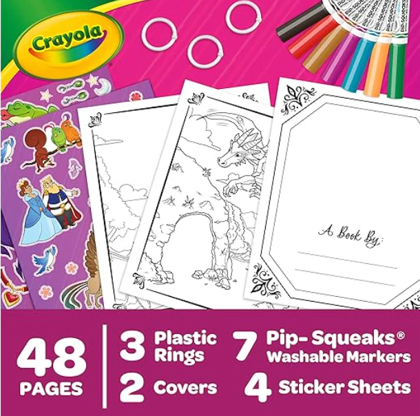 Crayola Fairytale Create Your Own Storybook CY04-2750 - Image 3