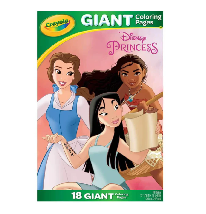 Crayola Giant Coloring Pages Disney Princess 04-0989