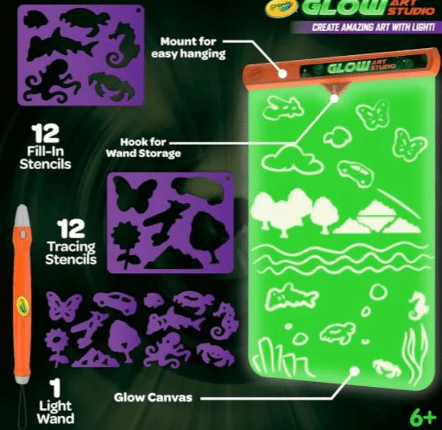 Crayola Glow Art Studio CY74-7496 - Image 3