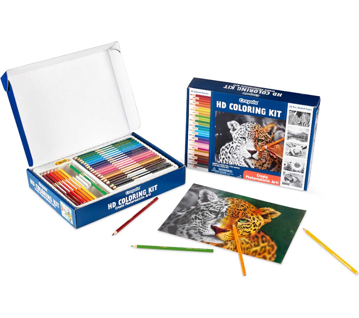 Crayola HD Coloring Kit Create Photorealistic Art - Image 3