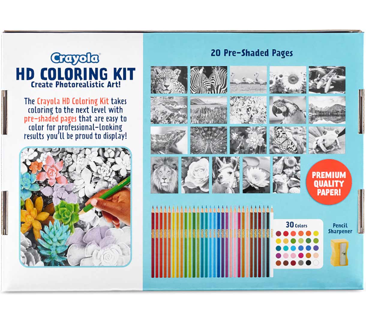 Crayola HD Coloring Kit Create Photorealistic Art - Image 5
