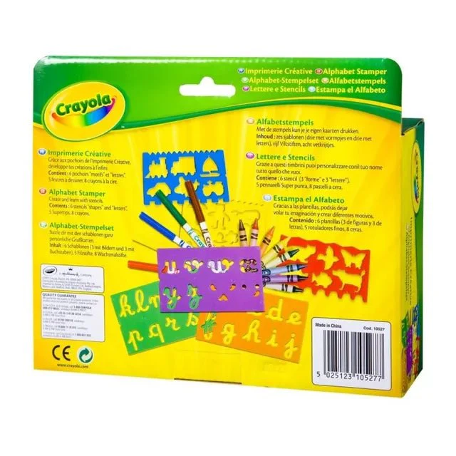 Crayola Imprimerie Creative Alphabet Stamper CY10527 - Image 2