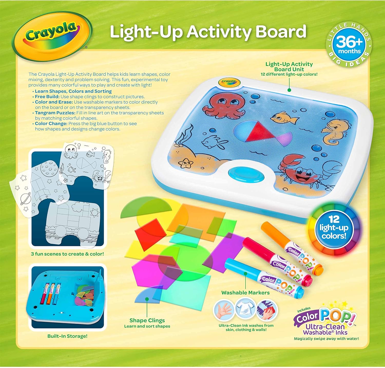 Crayola Light-Up Activity Board - Image 2