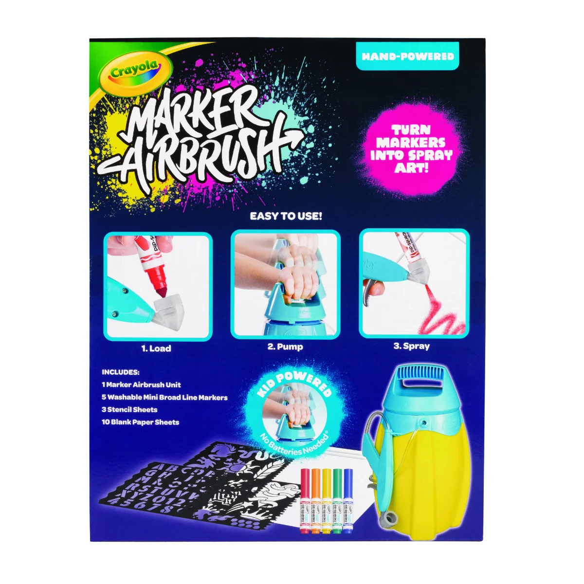 Crayola Marker Airbrush Set 74-7374 - Image 3