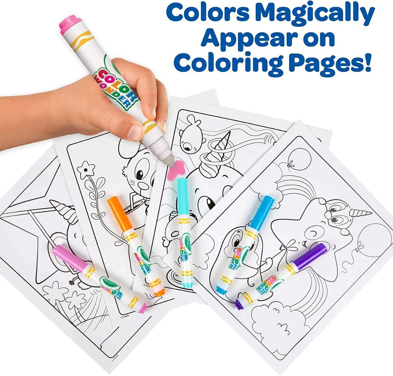 Crayola Mess Free Color Wonder Uni-Creatures Activity Set 75-2723 - Image 3