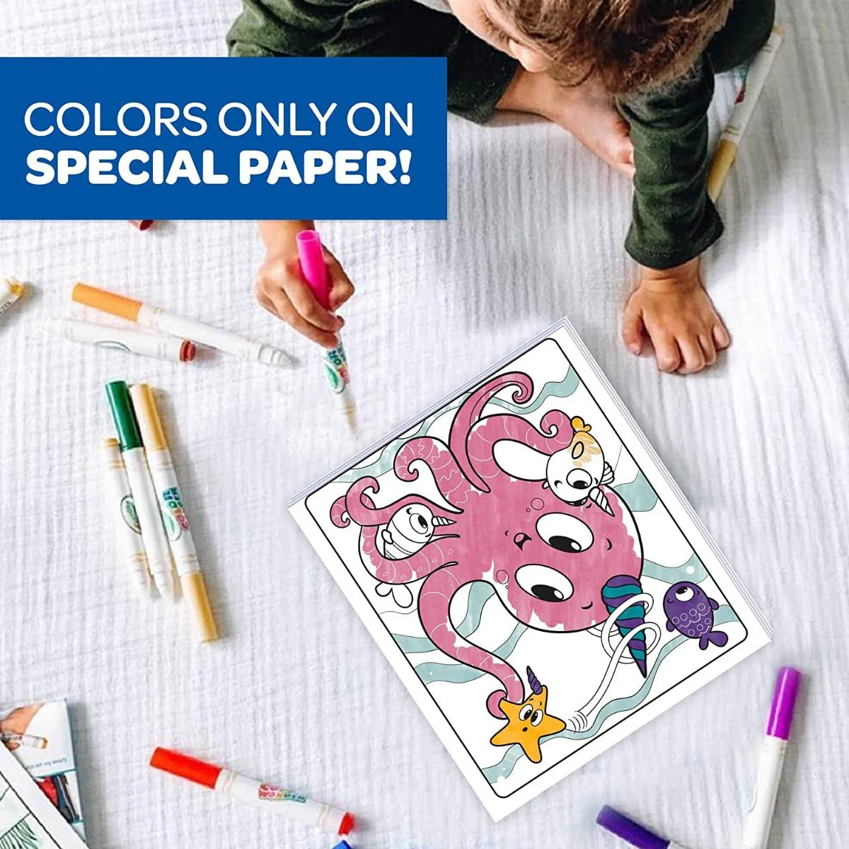 Crayola Mess Free Color Wonder Uni-Creatures Activity Set 75-2723 - Image 7
