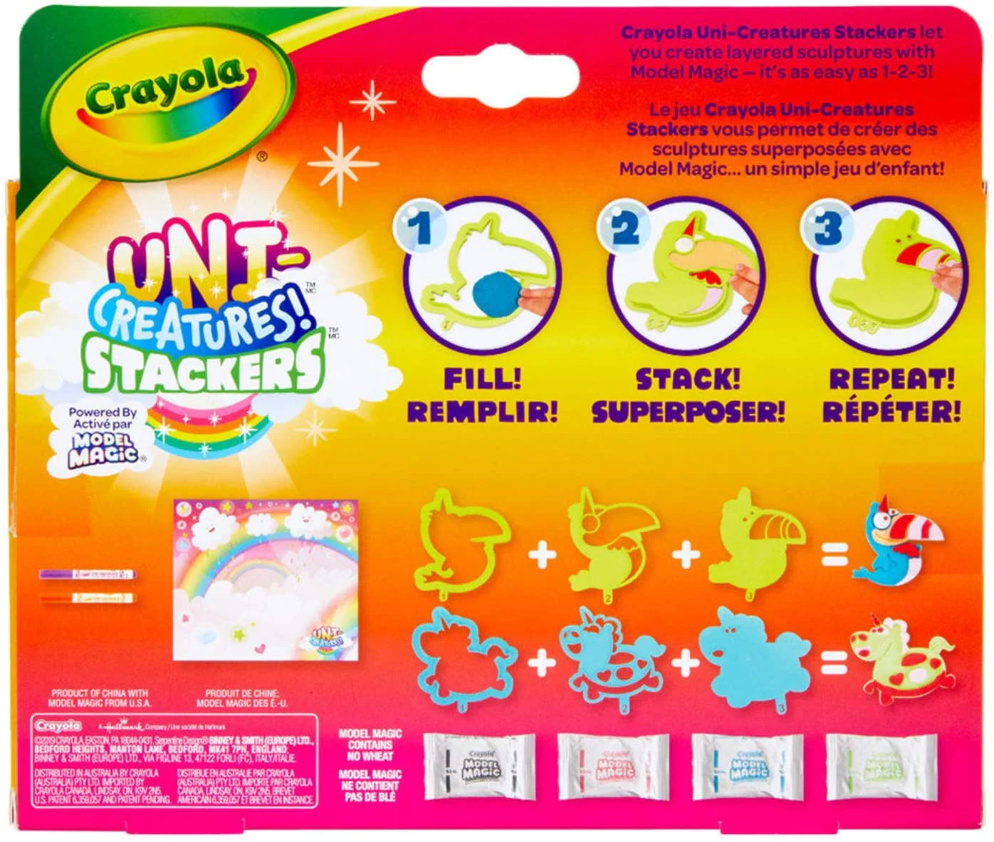 Crayola Model Magic Uni-Creatures Stackers 57-4012 - Image 3