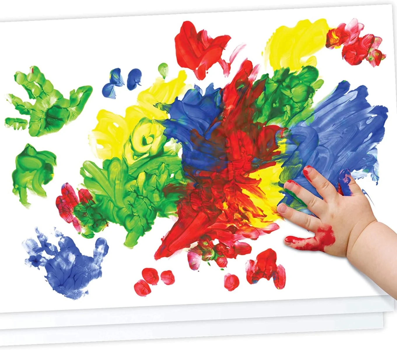Crayola My First Fingerpaint Kit Washable Paint 81-1452 - Image 4