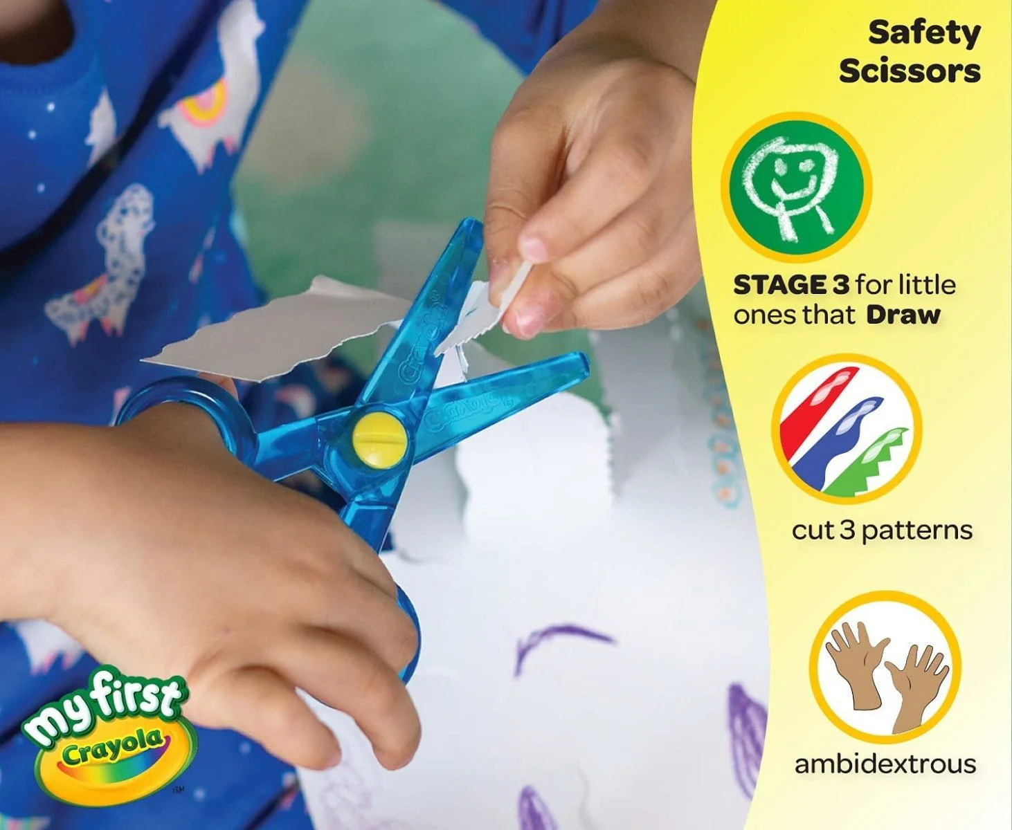 Crayola My Firts Safety Scissors 3ct CY81-1458 - Image 3