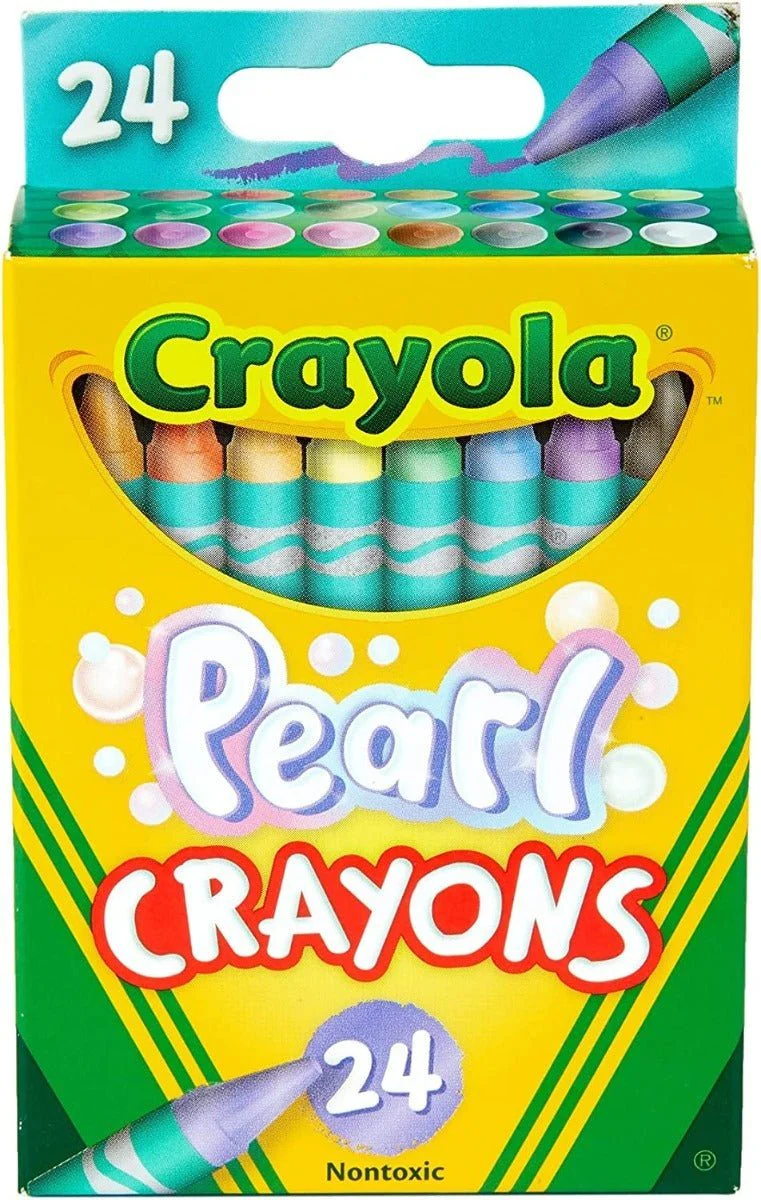 Crayola Pearl Crayons 24ct CY52-3409