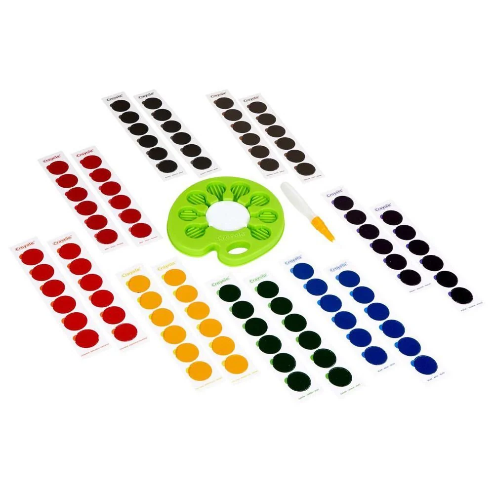 Crayola Pop & Paint Washable Watercolor Palette 96ct CY53-0505 - Image 3