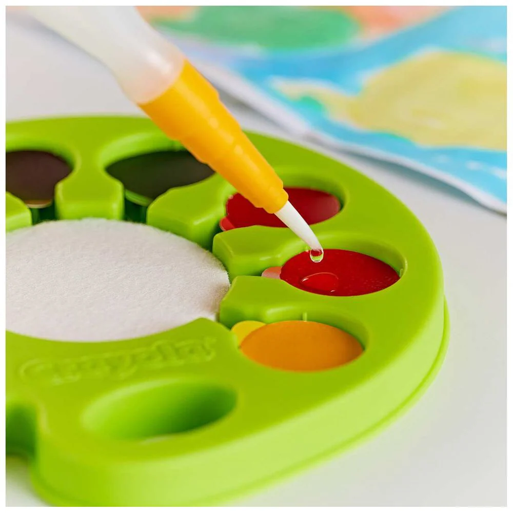 Crayola Pop & Paint Washable Watercolor Palette 96ct CY53-0505 - Image 4