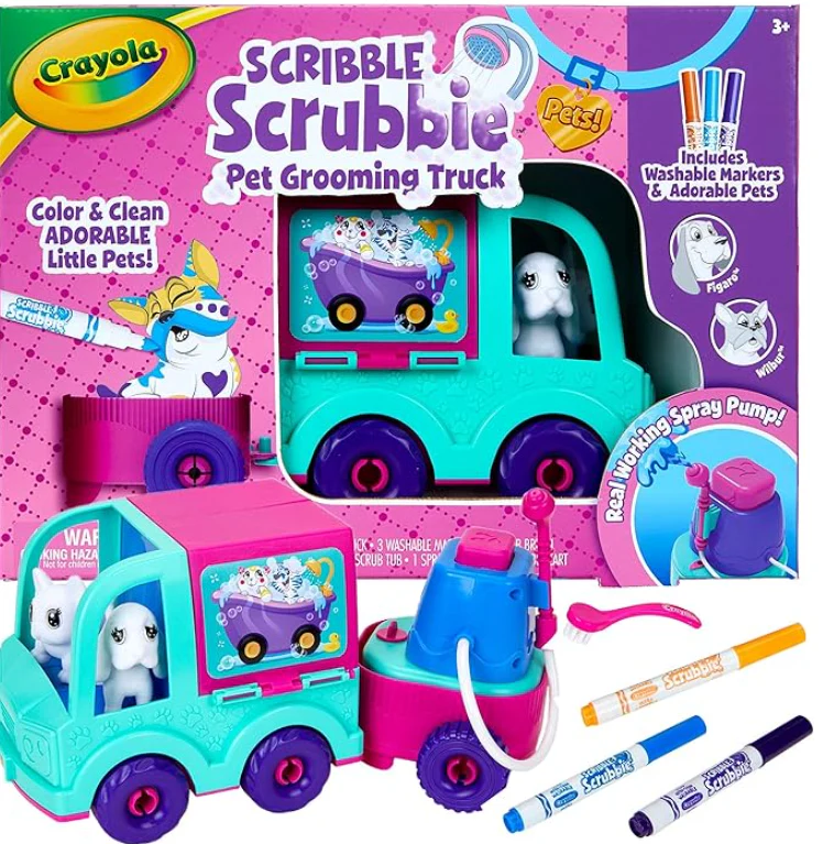 Crayola Scribble Scrubbie Grooming Truck CY74-7368